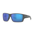 06S9080 Costa Del Mar Reefton PRO Mens Polarized Gray Blue Mirror 580G - Like New