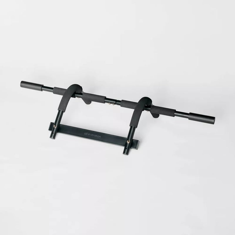 ALL IN MOTION MULTI-FUNCTION PULL-UP WEIGHT BAR 300LBS - BLACK - Like New