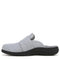 J0892F5021 Vionic Women's Gemma Mules Footbed Light Grey Size 7 - Like New