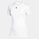 ADIDAS WOMEN S CREATOR SHORT SLEEVE SHIRT SIZE WOMEN M WHITE/BLACK - Brand New