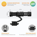 COMICA CVM-VM10-K2 FILMMAKER MINI TRIPOD WITH SHOTGUN MICROPHONE - BLACK - Like New
