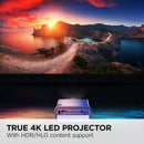 ViewSonic X11 4K True 4K UHD Short Throw LED Projector VS18846 - Silver Like New