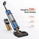 OSOTEK H200 Cordless Wet Dry Vacuum Cleaner & Mop & Wash 3 in 1 - SILVER - Like New