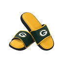 FOCO MENS NFL TEAM LOGO SPORT SHOWER FOAM SLIDE FLIP FLOP SANDALS SIZE XL - Like New