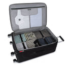 SWISSGEAR ZURICH SOFTSIDE LARGE CHECKED SUITCASE - BLACK - Like New