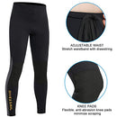 DIVE AND SAIL WETSUIT PANTS WETSUIT TOPS 3MM NEOPRENE PANTS. 2XL - BLACK - Like New