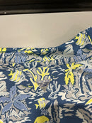 COLUMBIA WOMENS SLEEVELESS DRESS OMNI FREEZE PFG - SIZE:XL - TROPICAL FISH PRINT - Like New