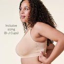 BRAVADO DESIGNS NURSING BRAS FOR BREASTFEEDING, BODY SILK Seamless Bra, Sz S/P - Brand New