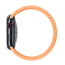 APPLE WATCH BRAIDED SOLO LOOP 41MM, SIZE 9 - BRIGHT ORANGE - Brand New