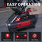 VacLife Tire Inflator 12V DC/120V AC Portable Air Compressor ATJ-6888 - Red - Like New