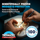 THERMACELL FUEL-ZONEGUARD BACKPACKER, CAMPING MOSQUITO REPELLER - GRAY/BLACK - Like New