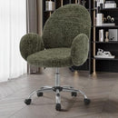 B0DK1LCHCK Office Chair - Green Coffee Chair High-Back Adjustable Headrests - Brand New