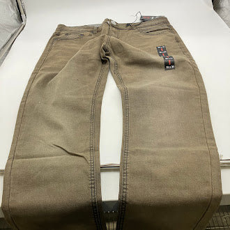 BLU ROCK MEN'S FLEX STRETCH SLIM FIT STRAIGHT JEANS - SIZE: MEN 32X31 - GRAY - Brand New