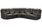 Ashley Wasson Collection 6-Piece Power Reclining Sectional Sofa 73108-S6 - Gray Like New