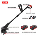 MZK 20V Cordless Tiller Cultivator with Steel Tines SG1401 - BLACK/RED - Like New
