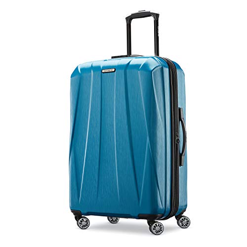 SAMSONITE CENTRIC 2 HARDSIDE EXPANDABLE LUGGAGE SPINNER WHEELS - CARIBBEAN BLUE - Like New