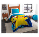 Pokemon Pika Pokeball Twin Comforter - Like New