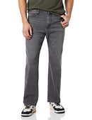 AMAZON ESSENTIALS MEN'S STRAIGHT-FIT BOOTCUT JEAN - SIZE 36W X 29L - WASHED GRAY - Brand New