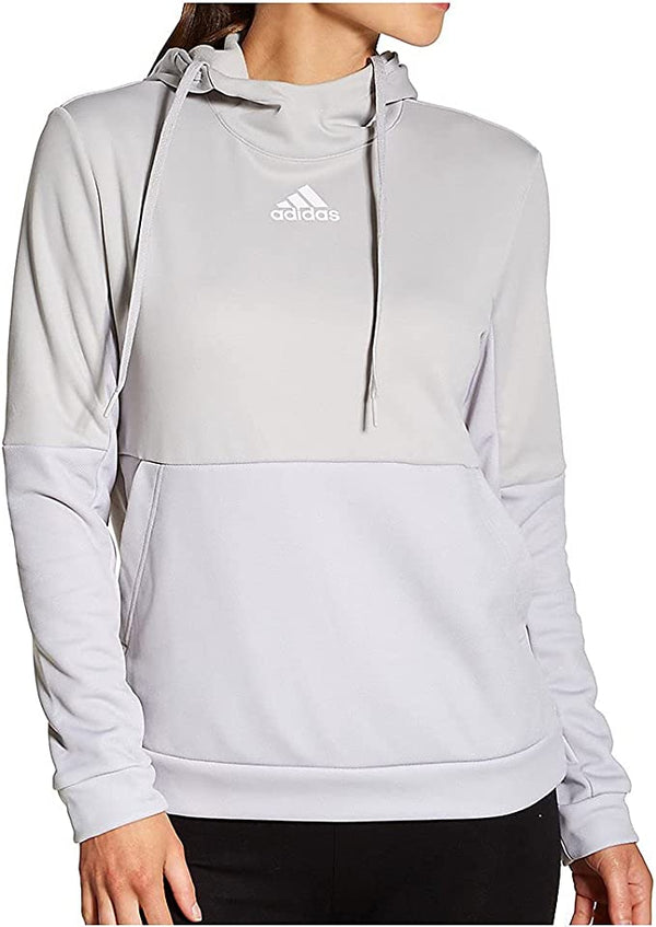 FQ0134 Adidas Team Issue Pullover Women's Casual Grey/White S Like New