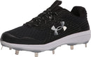 3022999 Under Armour Men's Yard MT Baseball Shoe Black 005 Size 10 Like New