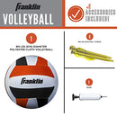 FRANKLIN SPORTS OUTDOOR VOLLEYBALL NET SETS, COMPLETE SET - 52641X - YELLOW - Like New