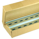 Automation Systems Interconnect ASI PR005-1M Steel Slotted Din Rail Pack of 10 - Brand New