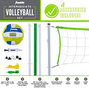 Franklin Sports Volleyball Set - Beach and Backyard Volleyball Net Set - 50401X - Like New