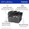 BROTHER DCP-L2640DW WIRELESS COMPACT MONOCHROME MULTI-FUNCTION PRINTER - BLACK - Like New