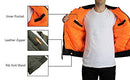 GALAXY BY HARVIC SPIRE BY GALAXY MEN'S FLIGHT JACKET - SIZE: MEN L - OLIVE - Like New