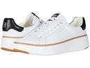 W22707 COLE HAAN WOMEN GRANDRO TOPSPIN COURT SNEAKER IVORY/BLACK SIZE 8.5 - Like New
