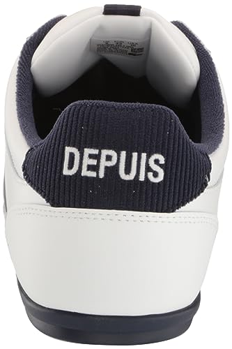 746CMA0007042 LACOSTE MEN'S CHAYMON SNEAKER SIZE MEN 10.5 WHITE/NAVY - Like New