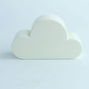 Hyzone Creative and Colorful Decorative Cloud-Shaped Magnet Keychain - White - Like New