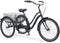 sixthreezero EVRYjourney 26 Inch 7-Speed Hybrid Adult Tricycle - MATTE BLACK Like New