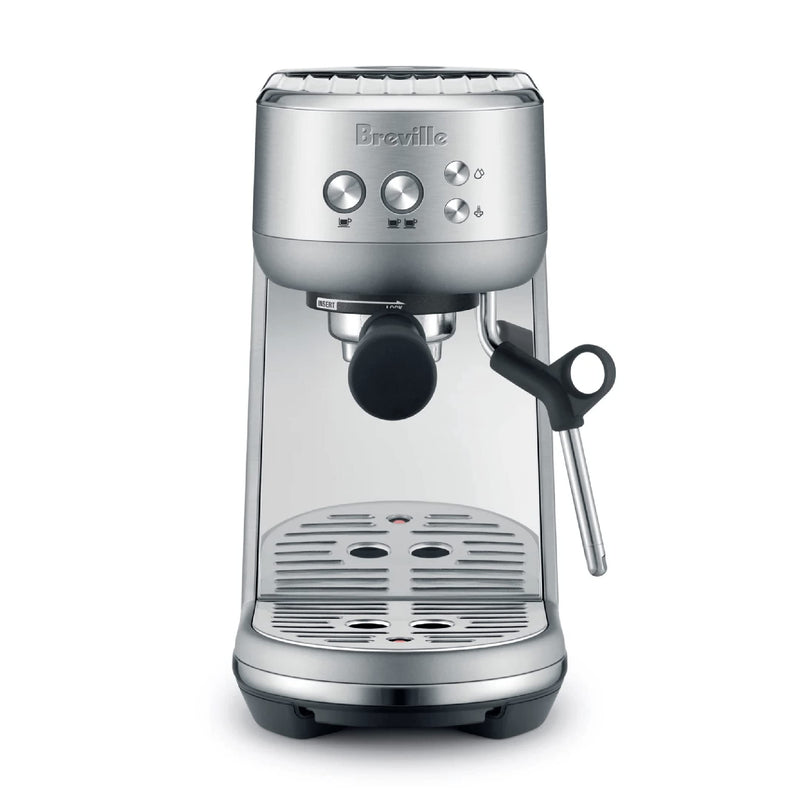 BREVILLE BAMBINO ESPRESSO MACHINE BRUSHED STAINLESS STEEL BES450BSS1BUS1 - Like New