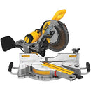 DEWALT MITER SAW 12-INCH DOUBLE BEVEL SLIDING COMPOUND MITER SAW DWS780 - BLACK - Like New
