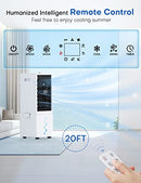 SKYICE 3-IN-1 Windowless Swamp Cooler, Air Conditioner Portable Room - White - Brand New