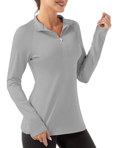 FKEEP Women's Polo Shirts Long Sleeve UPF 50+ Sun Protection Tennis Golf - Brand New