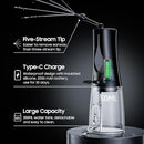 SNANA WATER POWERED EAR WAX REMOVAL TOOL ELECTRIC EAR CLEANER 3 PRESSURE - BLACK - Like New