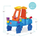 STEP2 CAR WASH SPLASH CENTER, KIDS WATER TABLE & PRETEND PLAY CAR - MULTICOLOR - Like New