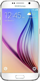 For Parts: SAMSUNG GALAXY S6 32GB VERIZON - WHITE - PHYSICAL DAMAGED - BATTERY DEFECTIVE