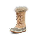 NL5203-209 SOREL WOMEN'S JOAN OF ARCTIC WATERPROOF BOOT CERAMIC/GUM SIZE 9 - Like New