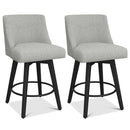 CARTERCHAIRR COUNTER HEIGHT BAR STOOLS FABRIC UPHOLSTERED MODERN COUNTER STOLLS - Like New