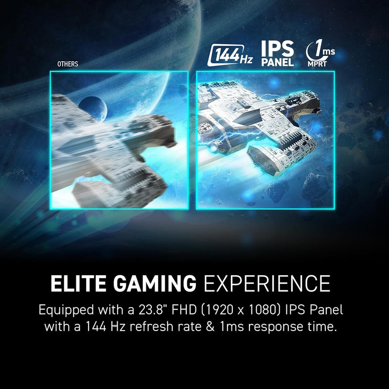 MSI G242L E14 24-INCH 1920 X 1080 FHD GAMING MONITOR 144HZ ADAPTIVE-SYNCH - Like New