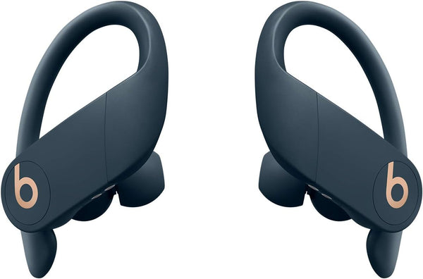 BEATS MV702 POWERBEATS PRO WIRELESS HEADPHONES - NAVY - Like New