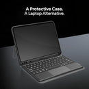 INCIPIO KEYBOARD FOLIO IPAD PRO 12.9" SLIM PROTECTIVE CASE MAG CLOSURE - GRAY - Like New