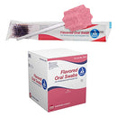 Dynarex Dentifrice-Flavored Swabsticks, Pleasant Tasting Cotton 250 Swabs - Brand New