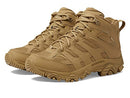 J004111 MERRELL MENS MOAB 3 TACTICAL MID WATERPROOF BOOTS DARK COYOTE SIZE 9.5 - Like New