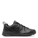 NEW BALANCE MEN'S 608 V5 CASUAL COMFORT CROSS TRAINER SIZE 17 - BLACK/BLACK - Brand New