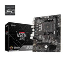 MSI GAMING MOTHERBOARD AMD RYZEN 5000 AM4 DDR4 PCIE 3.0 M.2 A520M-APRO - BLACK - Brand New