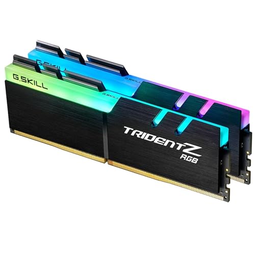 G.SKILL Trident Z RGB Series DDR4 RAM (XMP) 32GB (2x16GB) (F4-3200C16D-32GTZR) - Like New